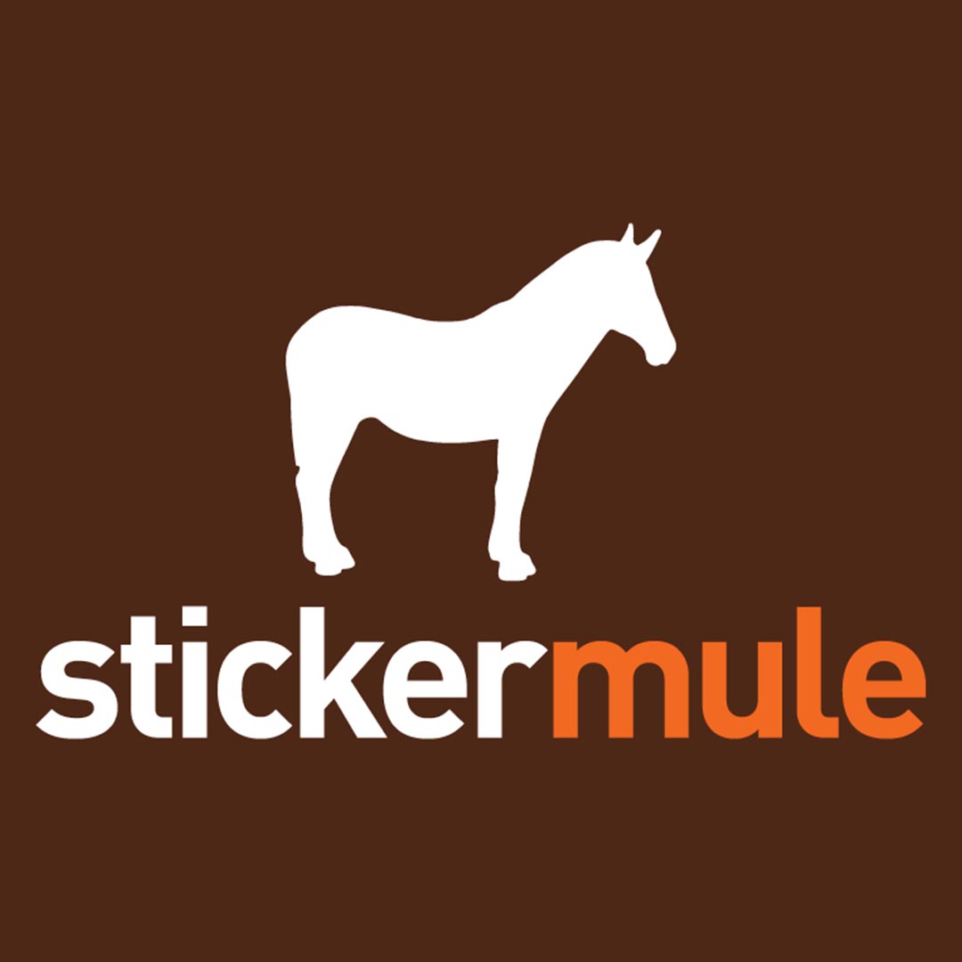 sticker mule logo - fanco sponsorship